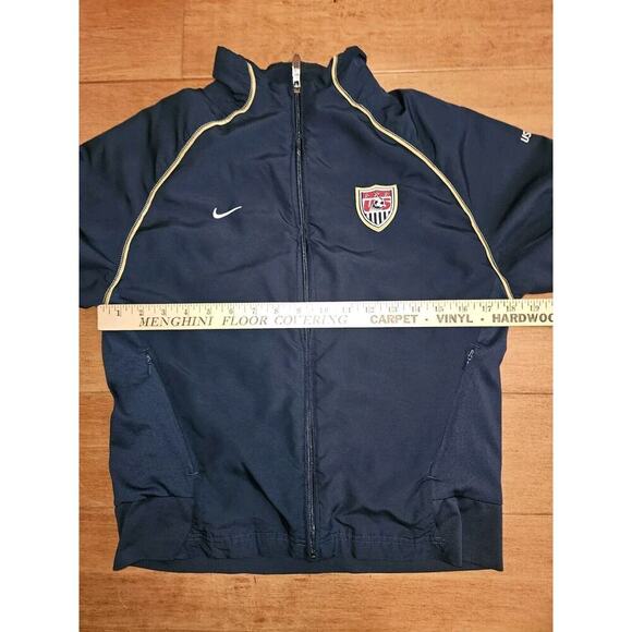 Nike Team USA Women's Soccer Blue Full Zip Soccer Jacket Size Medium - Picture 12 of 14